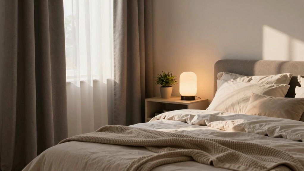 create relaxing sleep environment