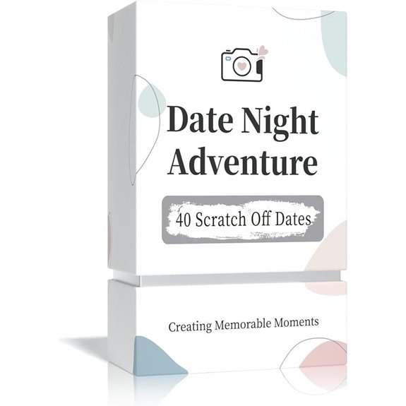 40 Date Night Ideas Card Deck for Couples