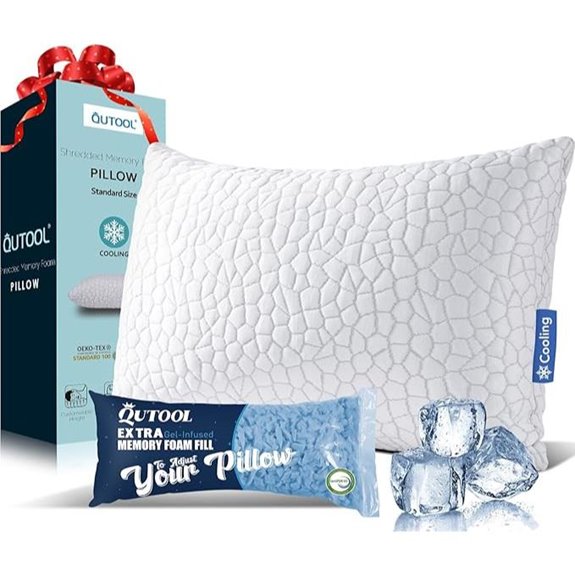 Adjustable Cooling Pillow for Hot Sleepers