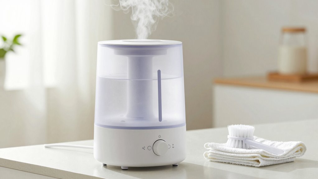 daily humidifier cleaning routine