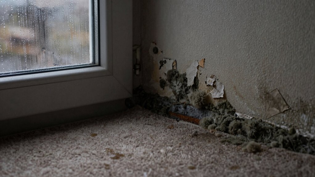 damp bedrooms cause mold