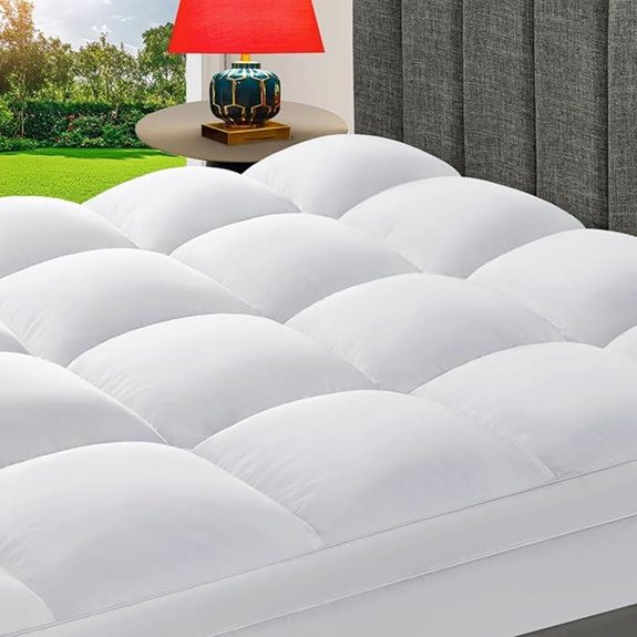 CHOKIT Queen Mattress Topper with Deep Pocket