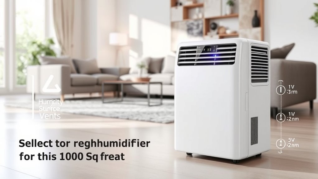 dehumidifier capacity and features
