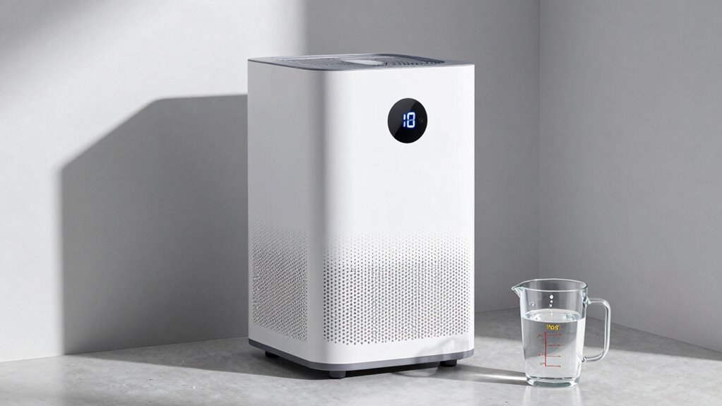 dehumidifier moisture removal capacity