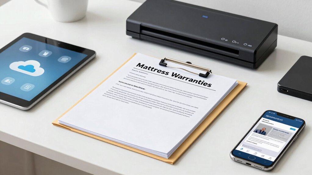 digital mattress paperwork backups