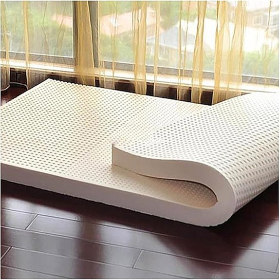 Dual-Side Flippable Organic Latex Mattress Topper