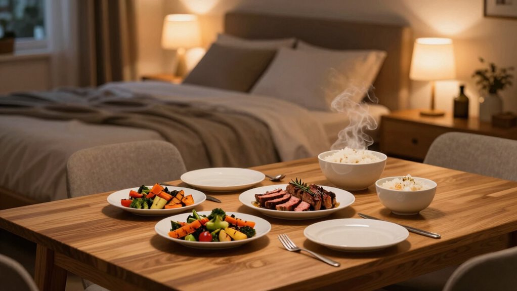 eat dinner earlier tonight