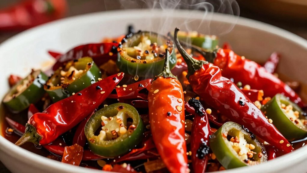 eat spicy foods early