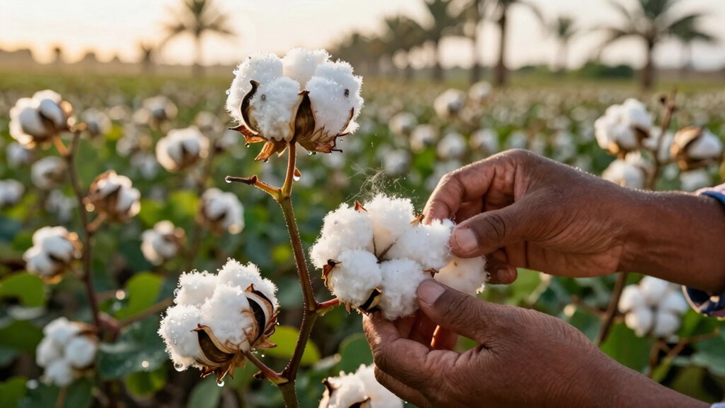 egyptian cotton harvesting techniques