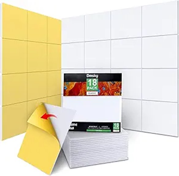 18 Pack Acoustic Wall Panels for Soundproofing