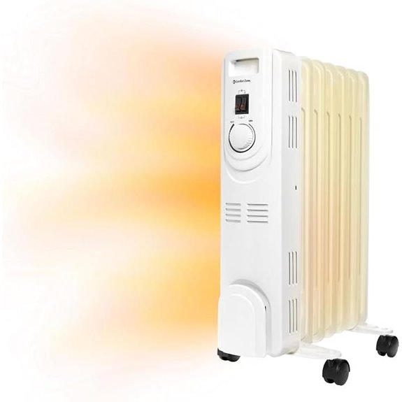 Comfort Zone Electric Oil Radiator Space Heater