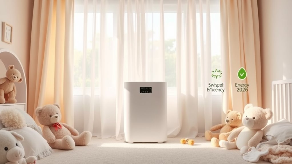 energy efficient nursery air purifier