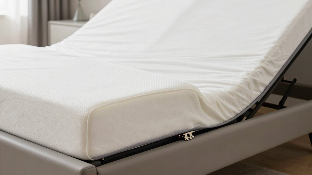ensure mattress adjusts properly