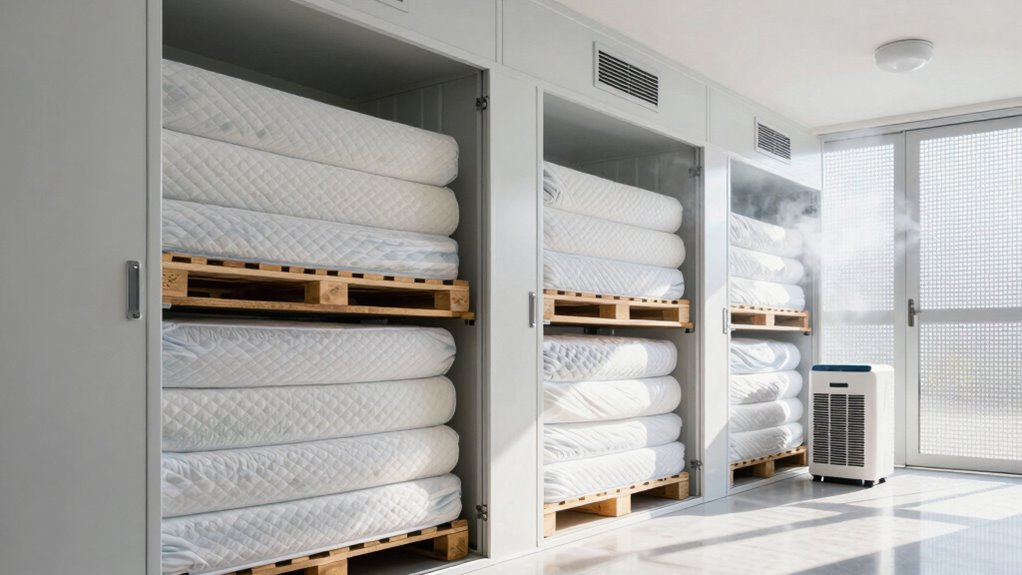 ensure proper storage ventilation