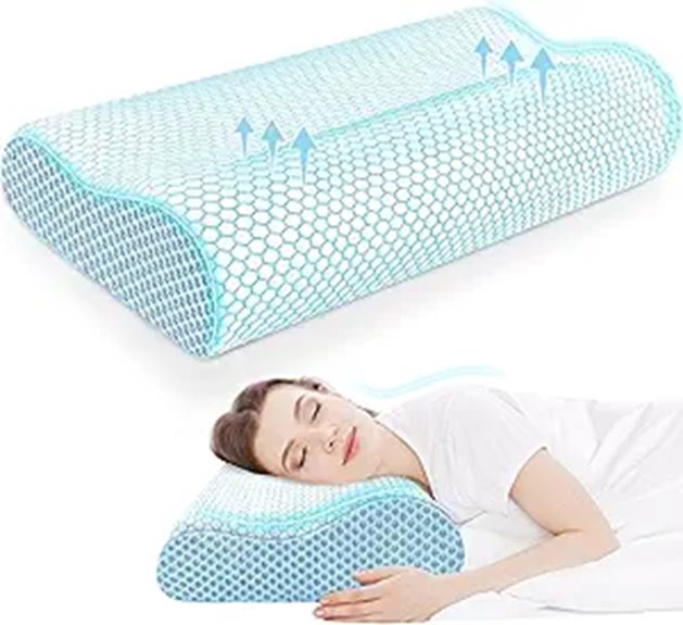 CloudBliss Ergonomic Cervical Neck Pillow for Sleep