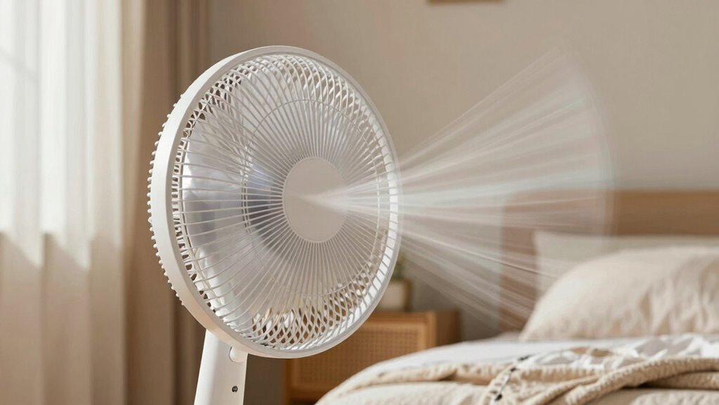even airflow enhances comfort