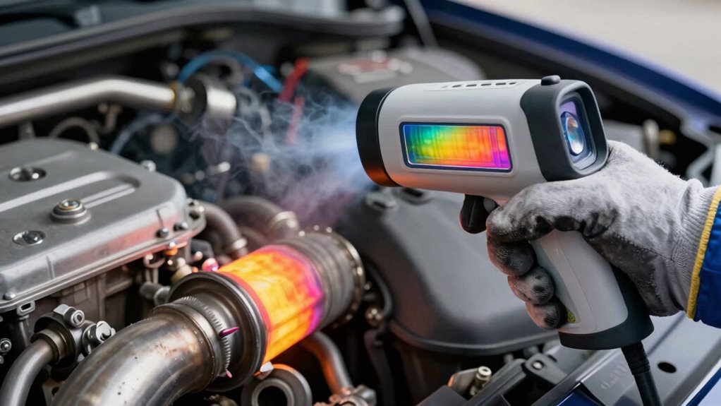 exhaust hose leak detection