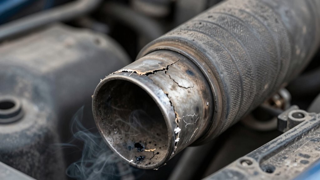 exhaust leaks cause engine damage