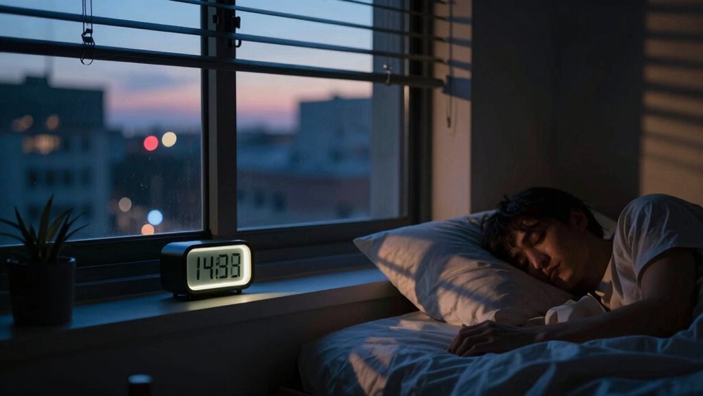 external factors disrupt circadian rhythm