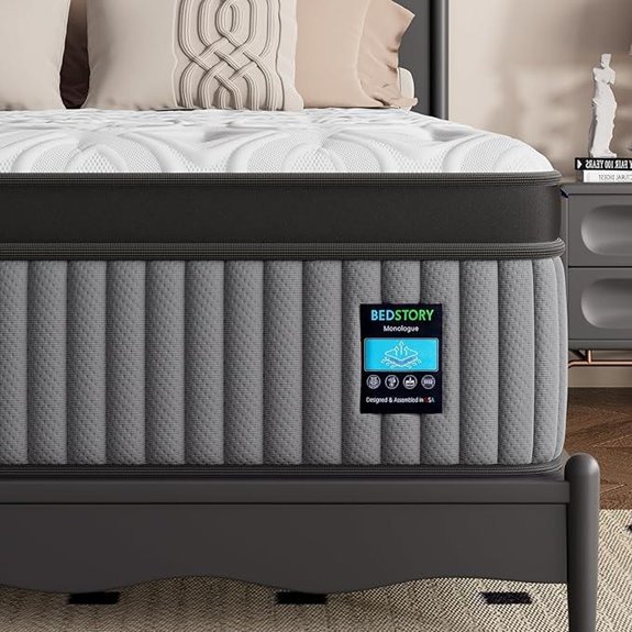 BedStory Extra Firm Queen Mattress with 7-Zone Support