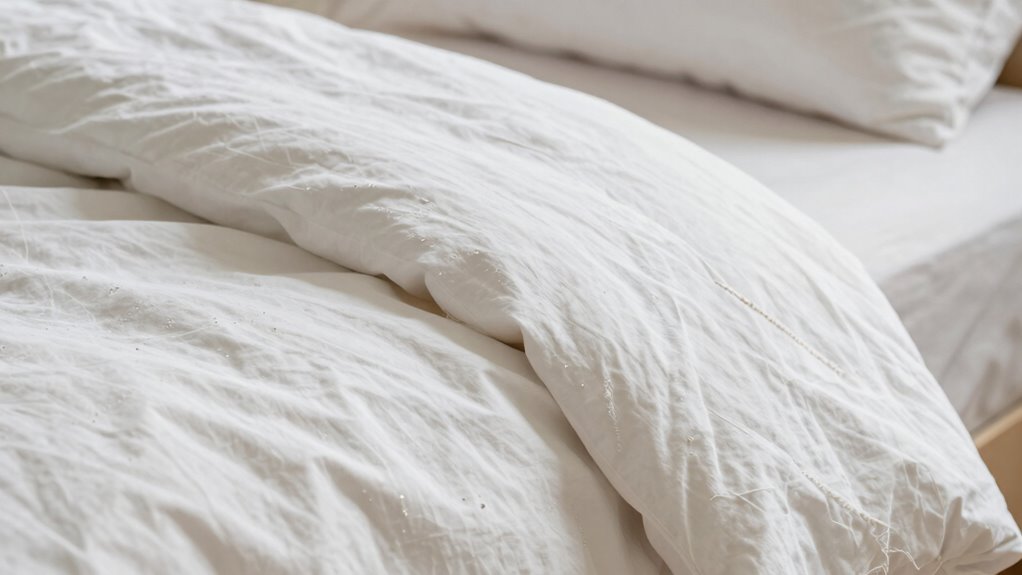 fabric fibers breaking loose