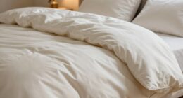 fabric influences duvet warmth