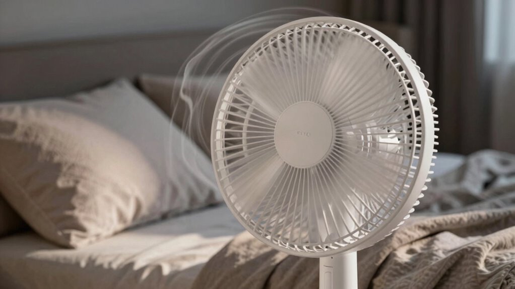 fan noise promotes restful sleep
