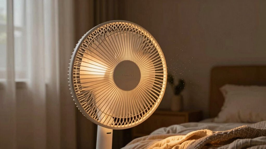 fans promote relaxed breathing