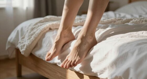 feet dangling impacts posture