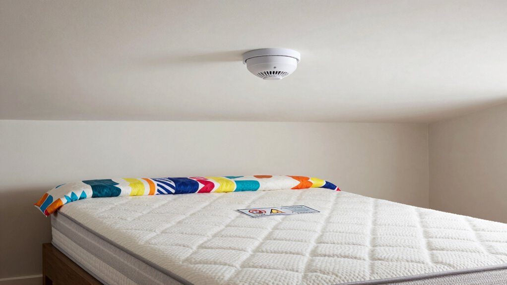 fire resistant smoke reducing mattresses