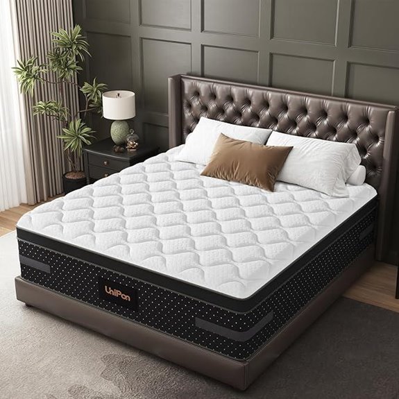 Firm Queen Hybrid Mattress with Lumbar Support