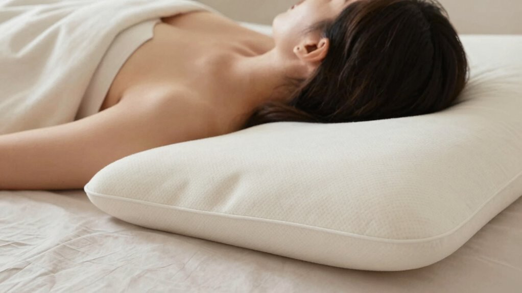 flat soft low profile pillow