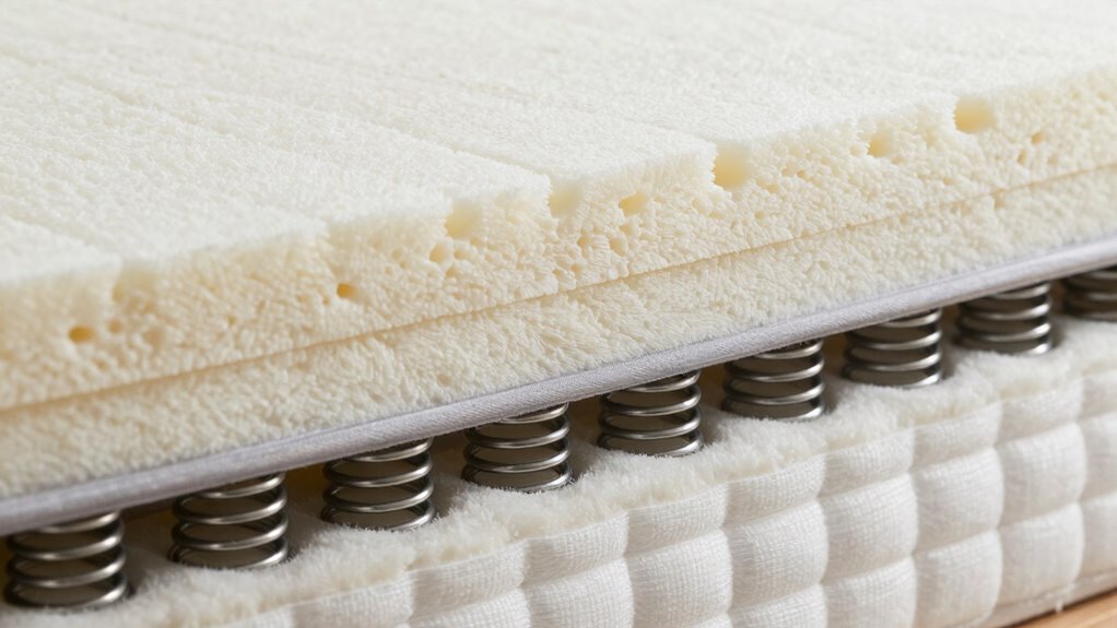 foam enhances comfort support