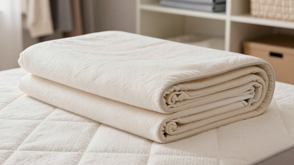 fold roll secure properly