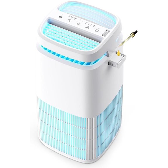 POMORON 4-in-1 Air Purifier with HEPA & UV