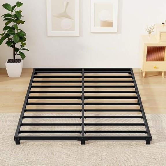 4-Inch Full Metal Platform Bed Frame
