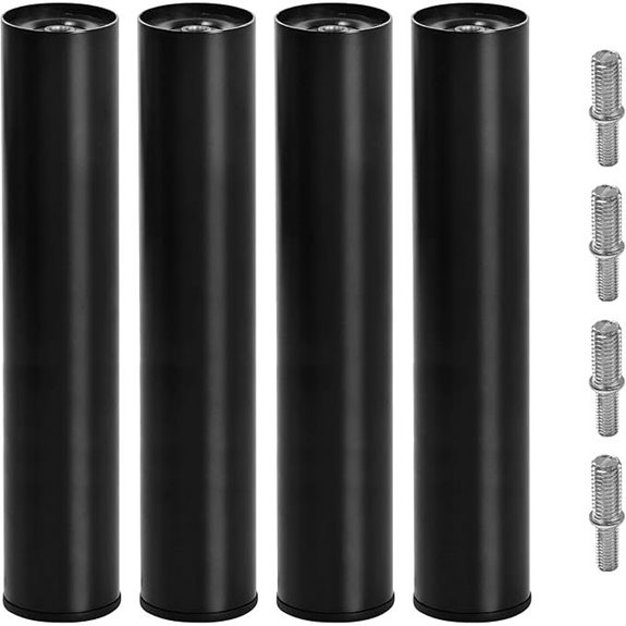 13 Inch Metal Bed Legs Set of 4