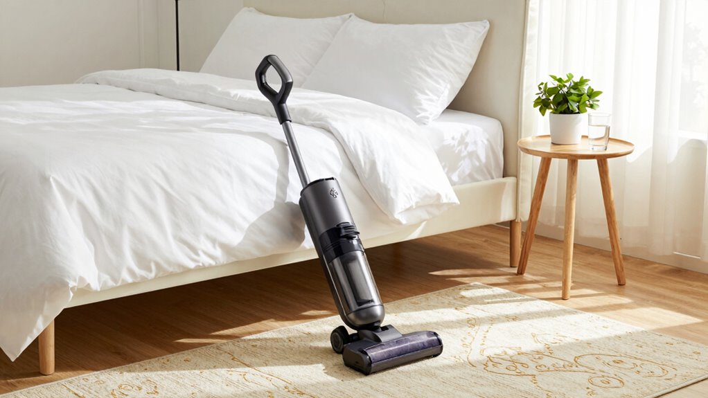 frequent vacuuming for dust