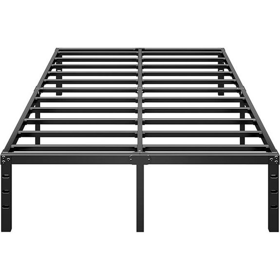 Metal Platform Bed Frame Full Size Easy to Assemble