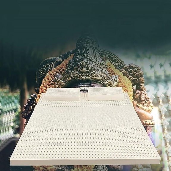 Latex Mattress Full 54x75x4 inches with Support