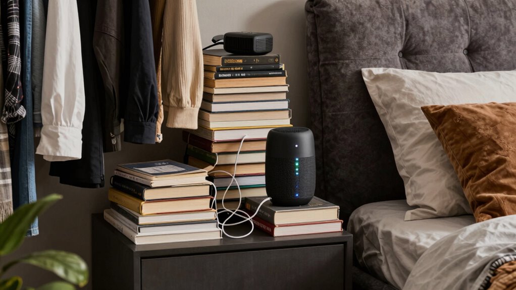 furniture clutter weakens bluetooth signals