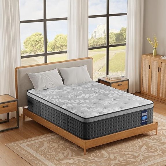 12-Inch Gel Memory Foam Hybrid Mattress with Pocket Springs