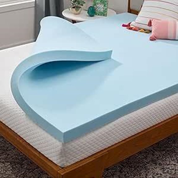 Linenspa Gel Memory Foam Mattress Topper King
