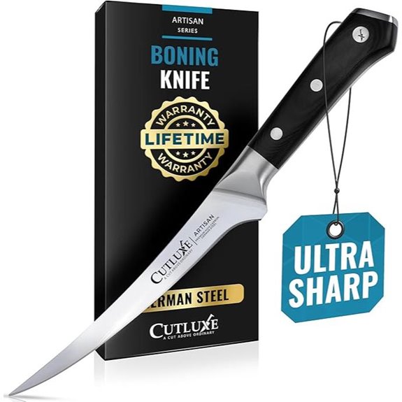 Cutluxe 6 High Carbon German Steel Fillet Knife