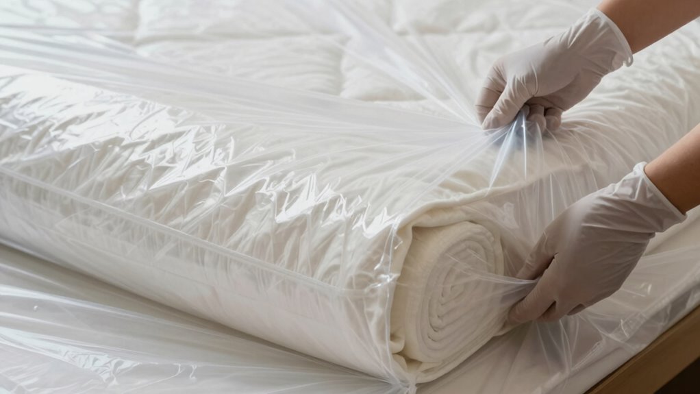 handle mattress carefully during unboxing