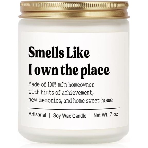 Niyewsor Housewarming Candle Handmade 7oz