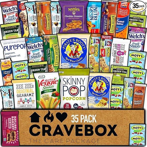 CRAVEBOX Healthy Snack Box Assortment for All