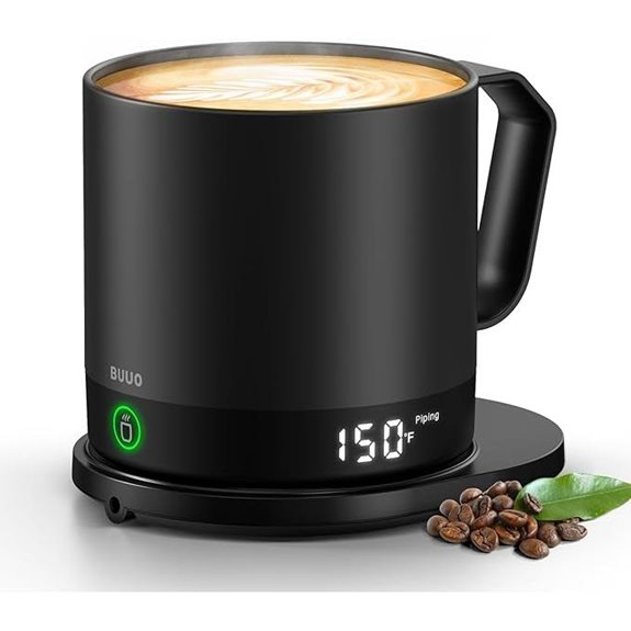 Self-Heating 14oz Coffee Mug with LED Display