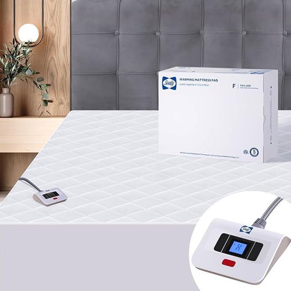 Sealy Full-Size Heated Mattress Pad with Auto Shutoff