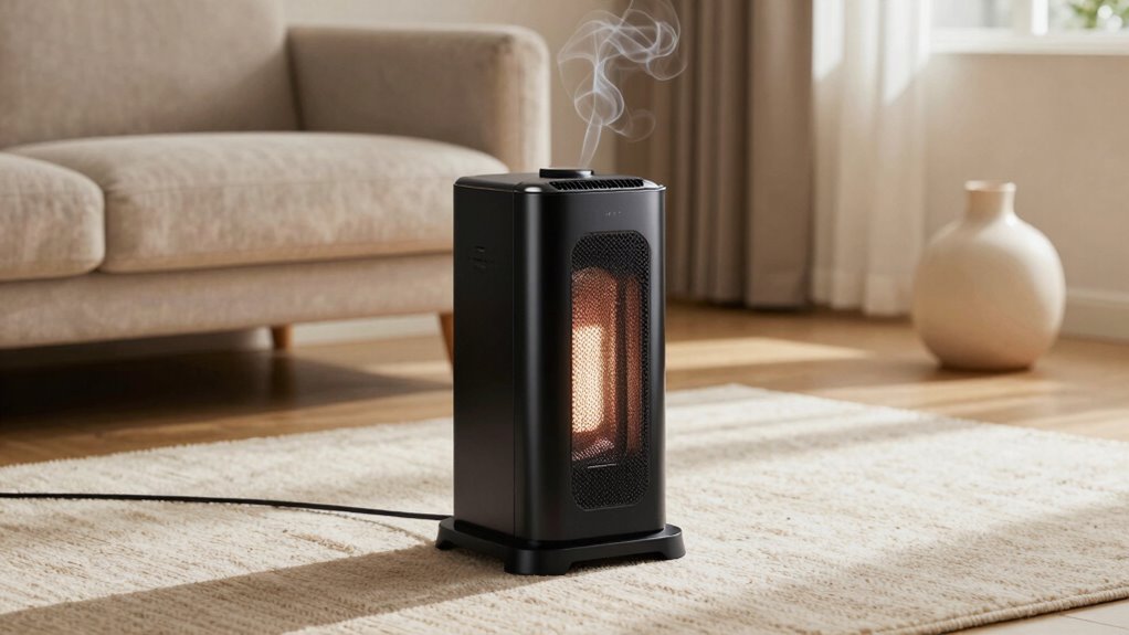 heater odors vary widely